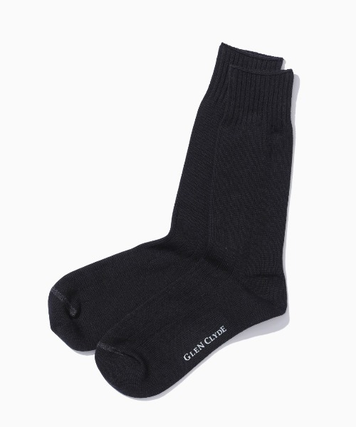 WILD THINGS（ワイルドシングス）の「【WILDTHINGS / ワイルドシングス】WILD THINGS×GLEN CLYDE CORDURA  LONG SOCKS（ソックス/靴下・メンズ・ホワイト/ブラック/カーキ/オリーブ系・FREE）」の3枚目の写真