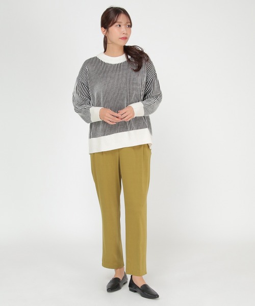 ikka（イッカ）の「シャーリングオペラシューズ（パンプス・レディース・ベージュ/ブラック・L/M）」の10枚目の写真