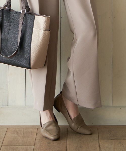 ikka（イッカ）の「シャーリングオペラシューズ（パンプス・レディース・ベージュ/ブラック・L/M）」の18枚目の写真