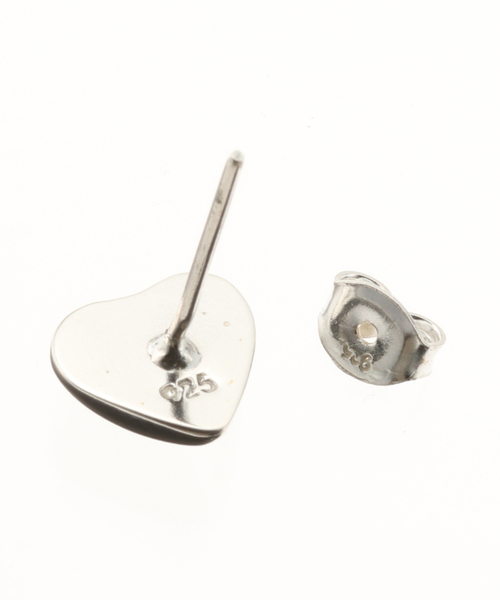 Charles Chaton（シャルルシャトン）の「NinaJules Heart ピアス（ピアス（両耳用）・レディース・シルバー・FREE）」の9枚目の写真