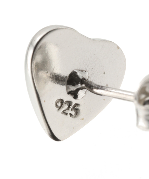 Charles Chaton（シャルルシャトン）の「NinaJules Heart ピアス（ピアス（両耳用）・レディース・シルバー・FREE）」の8枚目の写真