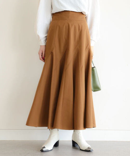 Ray BEAMS（レイビームス）の「RBS / タフタ エスカルゴ スカート（スカート・レディース・ブラック/ダークブラウン・1/0）」の8枚目の写真