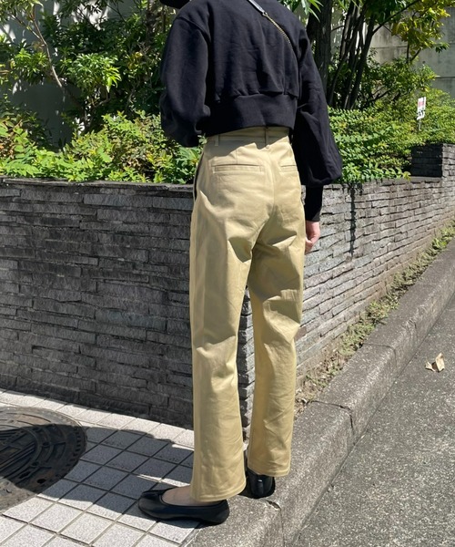 PERNA オーガニックコットン チノパン