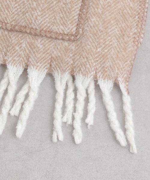 CIAOPANIC TYPY（チャオパニックティピー）の「ポケット付きストール（ストール/ショール・レディース・ベージュ/チャコールグレー/グレー・ONE SIZE）」の16枚目の写真