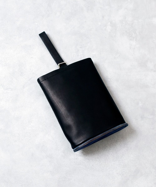 EARLE（アール）の「EARLE アール / Shoe sole shoe bag シューソールキップレザーハンドバッグ / ER2502（ハンドバッグ・レディース・ブラック・FREE）」の10枚目の写真