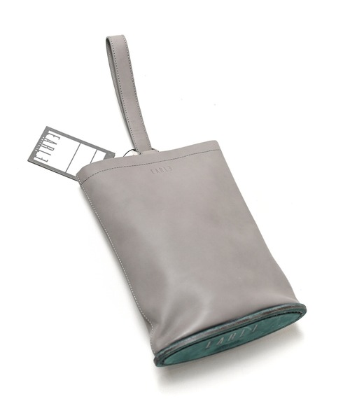 EARLE（アール）の「EARLE アール / Shoe sole shoe bag シューソールキップレザーハンドバッグ / ER2502（ハンドバッグ・レディース・ブラック・FREE）」の17枚目の写真