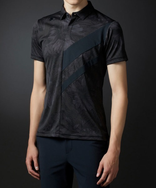 DESCENTE GOLF（デサントゴルフ）の「ソロテックス鹿の子シャツ 半袖