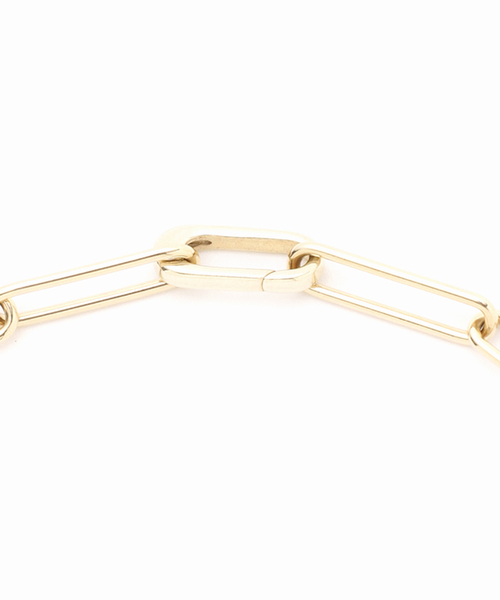 Laura Lombardi（ローラロンバルディ）の「【LAURA LOMBARDI/ローラロンバルディ】 CARTOLINA CHAIN ブレスレット（ブレスレット・レディース・ゴールド・FREE）」の5枚目の写真