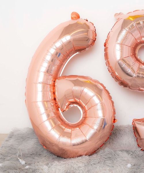 WEGO（ウィゴー）の「WEGO/ピンク数字バルーン（コスチューム/パーティーグッズ・レディース・その他3/その他1/その他10/その他6/その他9/その他4/その他7/その他2・FREE）」の5枚目の写真