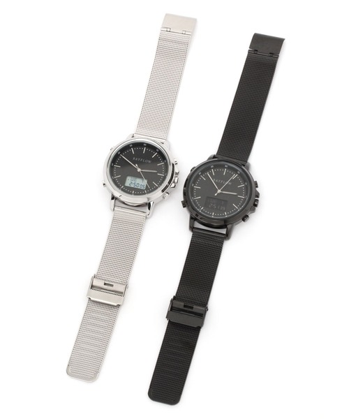 BAYFLOW（ベイフロー）の「アナデジウォッチ（デジタル腕時計・レディース・ライトグレー/ブラック/イエロー・FREE）」の8枚目の写真