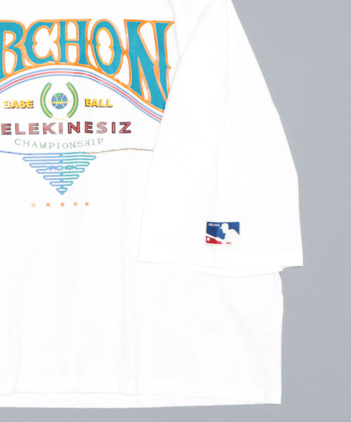 TOKYO DEPARTMENT STORE（トウキョウデパートメントストア）の「【ARCHON】Baseball PRT T-Shirt（Tシャツ/カットソー・メンズ・ホワイト・M）」の2枚目の写真