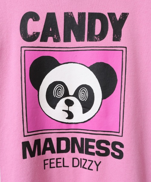 Candy Stripper（キャンディストリッパー）の「CANDY MADNESS SWEAT フーディー（スウェット・レディース・ネイビー/ホワイト/ピンク/ブラック・2）」の10枚目の写真