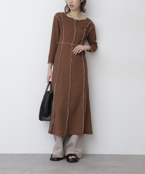 セール ブランド古着 7分袖ワンピース ワンピース Free S Mart フリーズマート のファッション通販 Zozoused