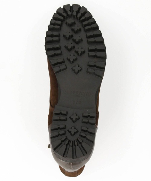 HIDEAWAYS NICOLE(ハイダウェイニコル)の「フェイクレザーブーツ(ブーツ・メンズ・ダークブラウン/ブラック/ベージュ・26.5cm/25.5cm/27.5cm)」の5枚目の写真