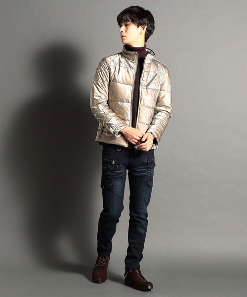 HIDEAWAYS NICOLE(ハイダウェイニコル)の「フェイクレザーブーツ(ブーツ・メンズ・ダークブラウン/ブラック/ベージュ・26.5cm/25.5cm/27.5cm)」の14枚目の写真