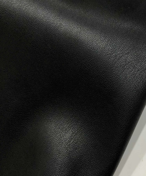 London Denim(ロンドンデニム)の「ハイクオリティー フェイクレザー / ダブルライダース ジャケット(ライダースジャケット・メンズ・ブラック・46/48/50)」の8枚目の写真