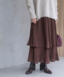 A part by | 《追加4》お気に入り1.3万人超え!ホソプリーツティアードスカート(スカート)