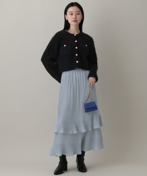 user_22c52e1d様 追加4》お気に入り1.3万人超え！ホソプリーツティアードスカート