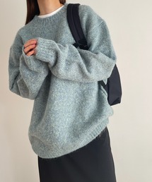 CANAL JEAN | El mar(エルマール) 縮絨クルーネックニット(ニット/セーター)