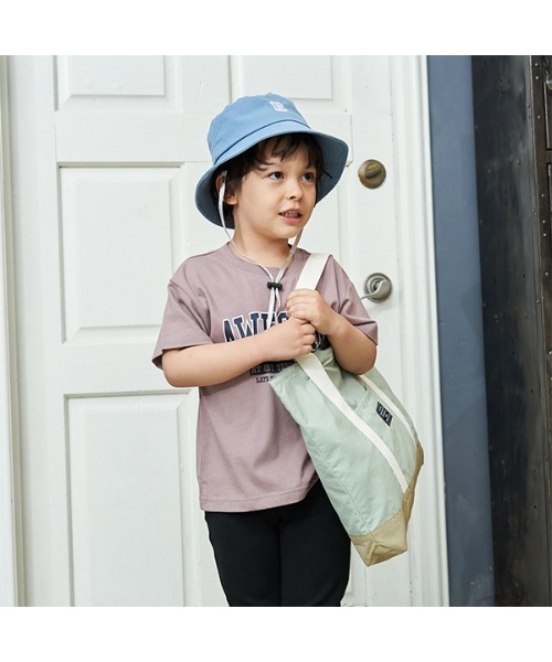 b・ROOM（ビールーム）の「【撥水・防汚加工】レッスンバッグ（バックパック/リュック・キッズ・ブルーグレー/ピンク/ベージュ/ネイビー/オレンジ/ミント/ラベンダー・FREE）」の15枚目の写真