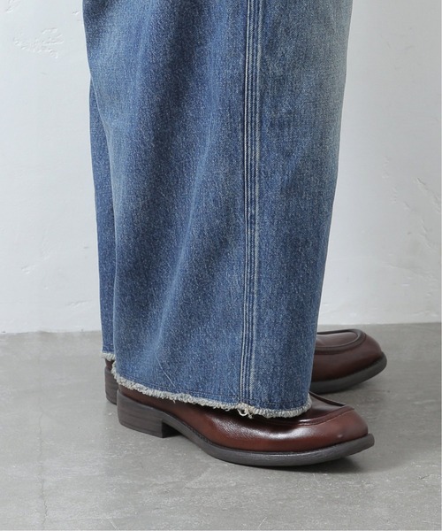 JOURNAL STANDARD LUXE（ジャーナルスタンダード　ラックス）の「11OZデニム オーバーオール（サロペット/オーバーオール・レディース・ホワイト/ダークブルー・FREE）」の12枚目の写真