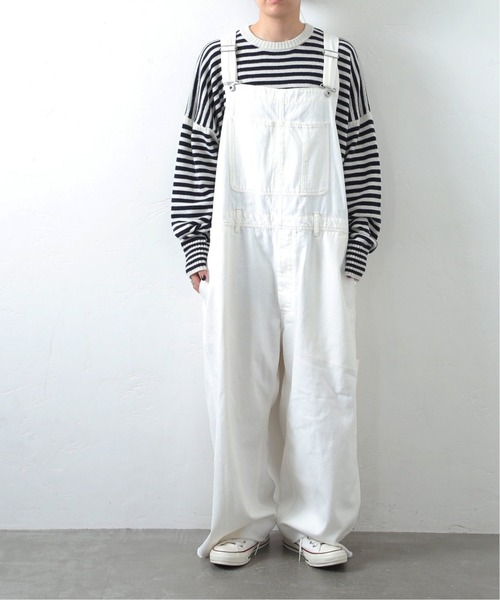 JOURNAL STANDARD LUXE（ジャーナルスタンダード　ラックス）の「11OZデニム オーバーオール（サロペット/オーバーオール・レディース・ホワイト/ダークブルー・FREE）」の16枚目の写真