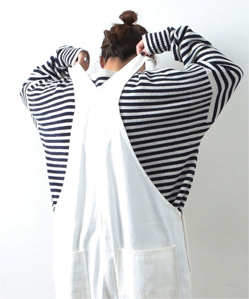 JOURNAL STANDARD LUXE（ジャーナルスタンダード　ラックス）の「11OZデニム オーバーオール（サロペット/オーバーオール・レディース・ホワイト/ダークブルー・FREE）」の21枚目の写真