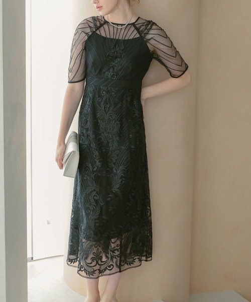 セール】エンブロイダリーレースドレス（ドレス）｜Dorry Doll（ドリー