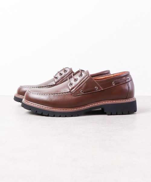Dedes（デデス）の「Dedes デッキシューズ（モカシン/デッキシューズ・メンズ・ブラウン/ブラック・41/42/43/40/44）」の9枚目の写真