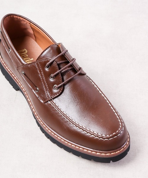 Dedes（デデス）の「Dedes デッキシューズ（モカシン/デッキシューズ・メンズ・ブラウン/ブラック・41/42/43/40/44）」の10枚目の写真