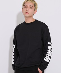 【日本限定アイテム】STANDARD LOGO SLEEVE SWEATSHIRTS/スタンダードロゴスリーブスウェットシャツ