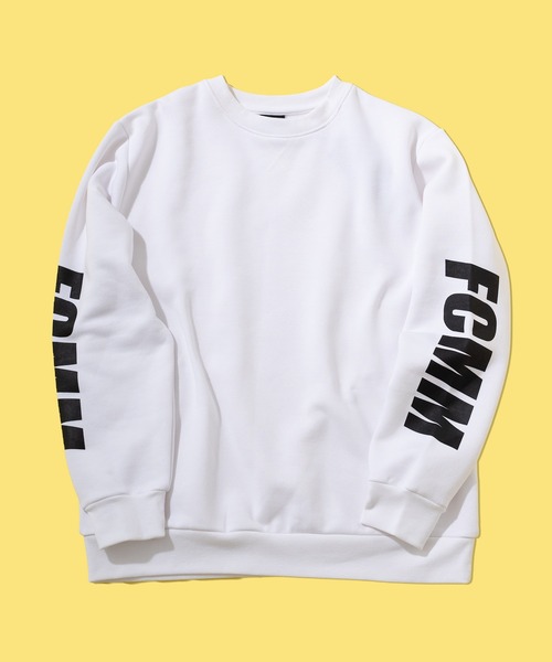FCMM(エフシーエムエム)の「【日本限定アイテム】STANDARD LOGO SLEEVE SWEATSHIRTS/スタンダードロゴスリーブスウェットシャツ(スウェット・メンズ・ホワイト/ブラック・X-LARGE/SMALL/LARGE/MEDIUM)」の10枚目の写真