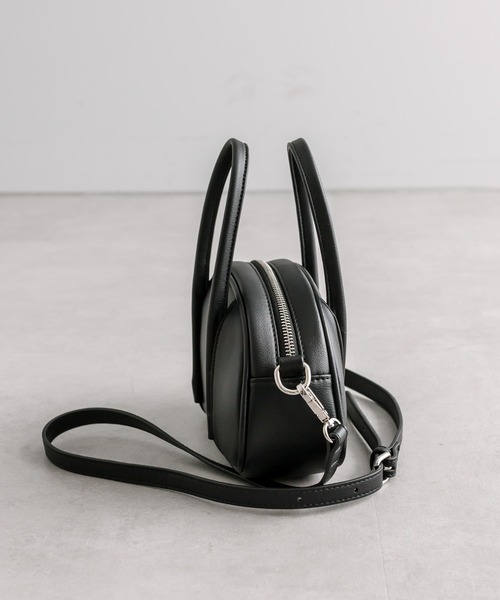 mystic（ミスティック）の「ミニボストンBAG（ボストンバッグ・レディース・アイボリー/ブラック・ONE SIZE）」の11枚目の写真