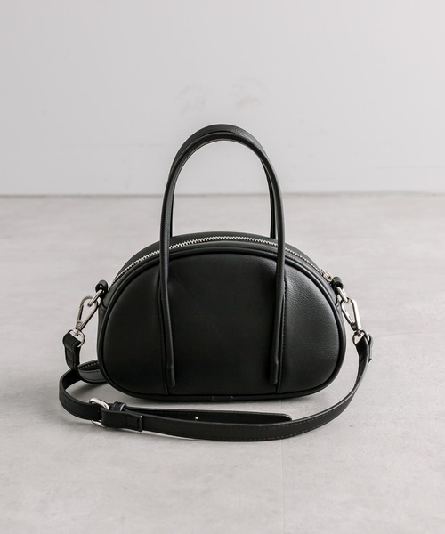 mystic（ミスティック）の「ミニボストンBAG（ボストンバッグ・レディース・アイボリー/ブラック・ONE SIZE）」の12枚目の写真