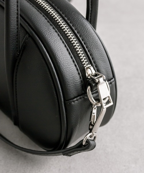 mystic（ミスティック）の「ミニボストンBAG（ボストンバッグ・レディース・アイボリー/ブラック・ONE SIZE）」の13枚目の写真