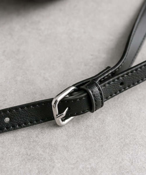 mystic（ミスティック）の「ミニボストンBAG（ボストンバッグ・レディース・アイボリー/ブラック・ONE SIZE）」の15枚目の写真