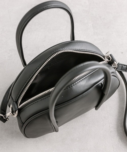 mystic（ミスティック）の「ミニボストンBAG（ボストンバッグ・レディース・アイボリー/ブラック・ONE SIZE）」の16枚目の写真