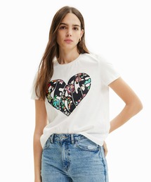 Peace ハートTシャツ