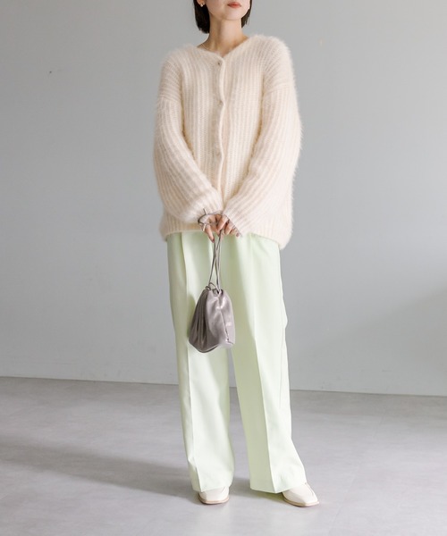 mystic（ミスティック）の「シャイニーカーディガン（カーディガン/ボレロ・レディース・ブルー/アイボリー/オレンジ・FREE）」の22枚目の写真