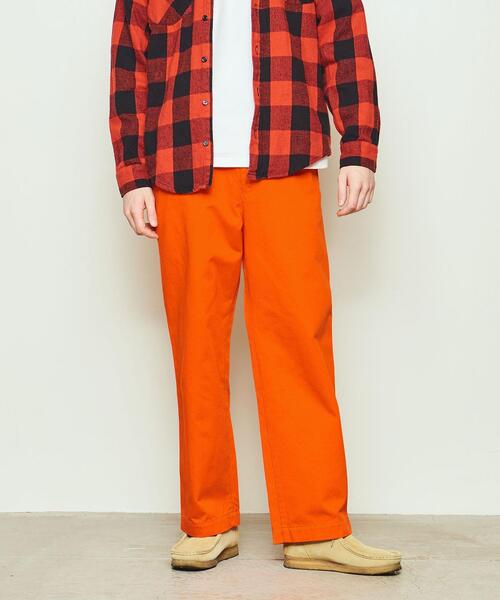 UNITED ARROWS & SONS（ユナイテッドアローズアンドサンズ）の「＜UNITED ARROWS & SONS＞ CHINO TROUSERS G/D/チノパンツ（チノパンツ・メンズ・ダークグリーン/オレンジ・S/M/L/XL）」の7枚目の写真