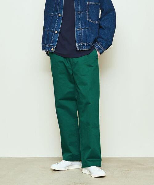 UNITED ARROWS & SONS（ユナイテッドアローズアンドサンズ）の「＜UNITED ARROWS & SONS＞ CHINO TROUSERS G/D/チノパンツ（チノパンツ・メンズ・ダークグリーン/オレンジ・S/M/L/XL）」の11枚目の写真