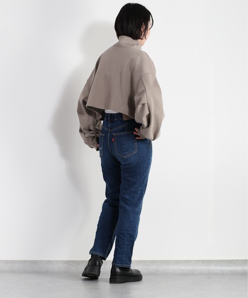 cepo（セポ）の「オーガニックデニムアンクルストレート（デニムパンツ・レディース・ブルー系1/ブルー系3/ブルー系5/オフホワイト/ブルー系4/ブルー系2/ワンウォッシュ・S/M/L）」の18枚目の写真