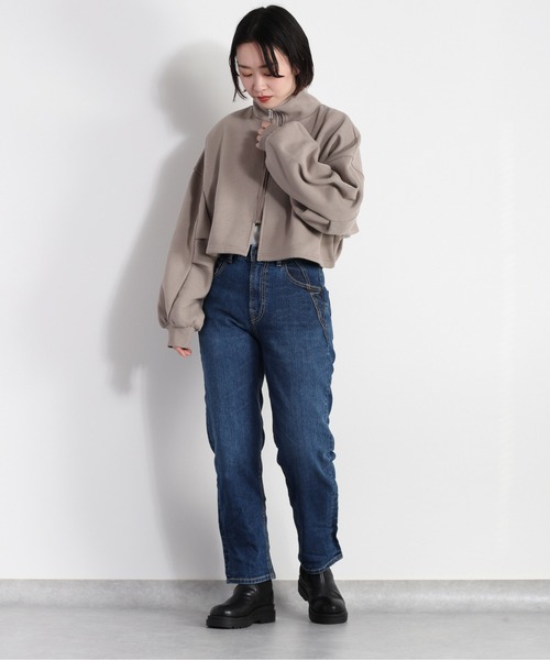 cepo（セポ）の「オーガニックデニムアンクルストレート（デニムパンツ・レディース・ブルー系1/ブルー系3/ブルー系5/オフホワイト/ブルー系4/ブルー系2/ワンウォッシュ・S/M/L）」の17枚目の写真