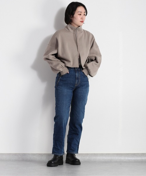 cepo（セポ）の「オーガニックデニムアンクルストレート（デニムパンツ・レディース・ブルー系1/ブルー系3/ブルー系5/オフホワイト/ブルー系4/ブルー系2/ワンウォッシュ・S/M/L）」の16枚目の写真