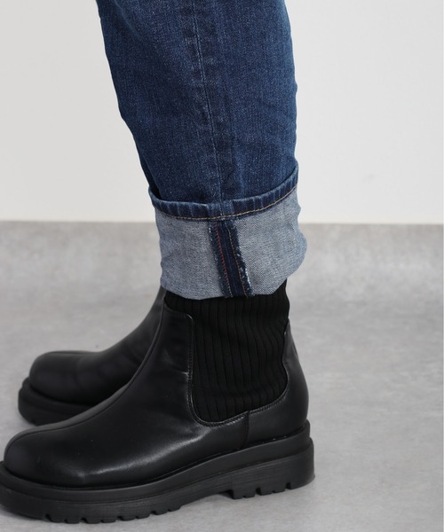 cepo（セポ）の「オーガニックデニムアンクルストレート（デニムパンツ・レディース・ブルー系1/ブルー系3/ブルー系5/オフホワイト/ブルー系4/ブルー系2/ワンウォッシュ・S/M/L）」の10枚目の写真