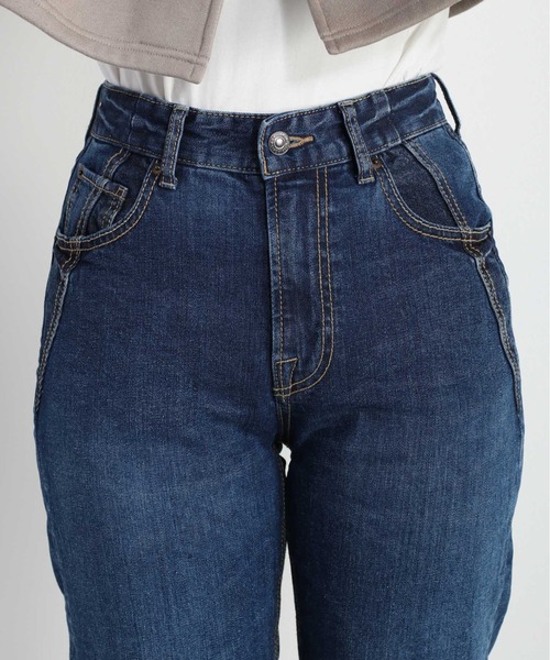 cepo（セポ）の「オーガニックデニムアンクルストレート（デニムパンツ・レディース・ブルー系1/ブルー系3/ブルー系5/オフホワイト/ブルー系4/ブルー系2/ワンウォッシュ・S/M/L）」の20枚目の写真