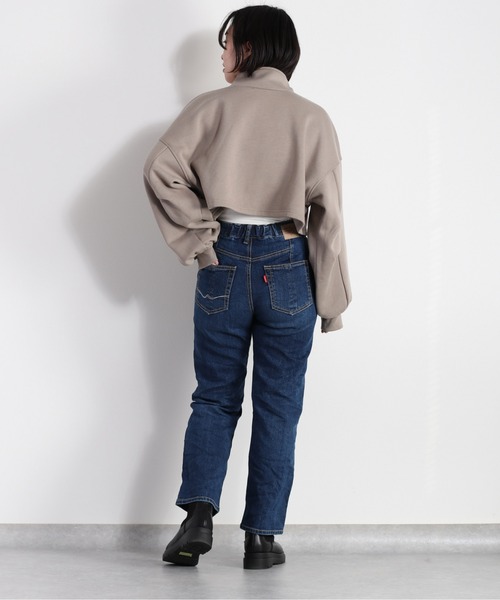 cepo（セポ）の「オーガニックデニムアンクルストレート（デニムパンツ・レディース・ブルー系1/ブルー系3/ブルー系5/オフホワイト/ブルー系4/ブルー系2/ワンウォッシュ・S/M/L）」の19枚目の写真