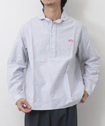 【DANTON/ダントン】ROUND COLLAR P.O SHIRT L/S TRD 丸襟シャツ