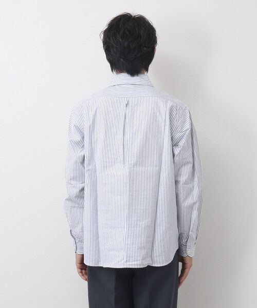 DANTON(ダントン)の「【DANTON/ダントン】ROUND COLLAR P.O SHIRT L/S TRD 丸襟シャツ(シャツ/ブラウス・メンズ・ブルー系その他/グレー系その他・42/38/40/44)」の10枚目の写真
