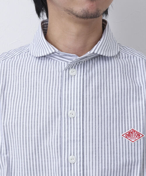 DANTON(ダントン)の「【DANTON/ダントン】ROUND COLLAR P.O SHIRT L/S TRD 丸襟シャツ(シャツ/ブラウス・メンズ・ブルー系その他/グレー系その他・42/38/40/44)」の11枚目の写真